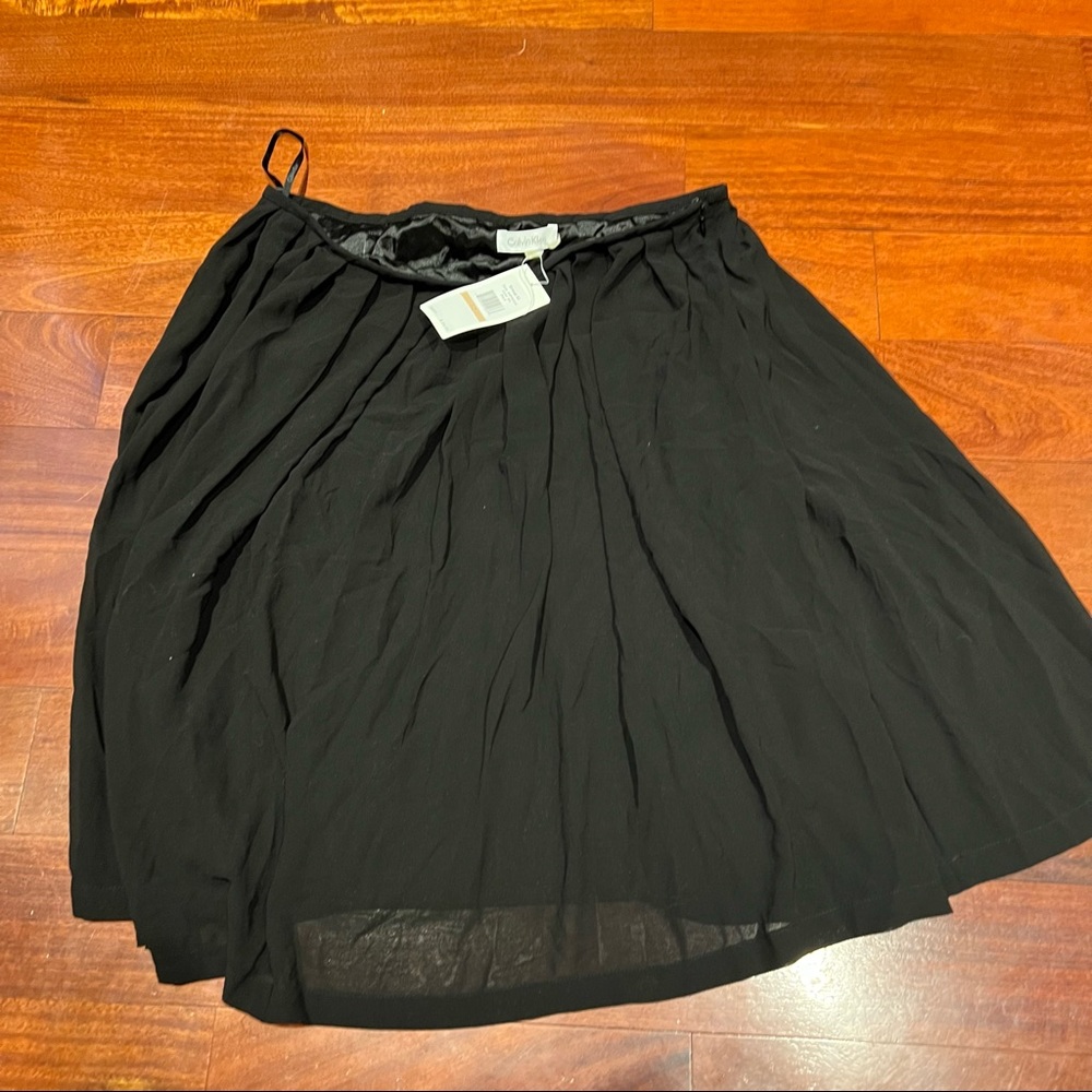 Black Calvin Klein Skirt new with tags size 12